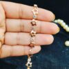 Anti Tarnish White Stone Star Bracelet