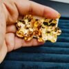 Anti Tarnish Gold Plated Premium Flower Ear Rings