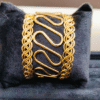 Anti Tarnish Gold Plated Premium Net Bracelet