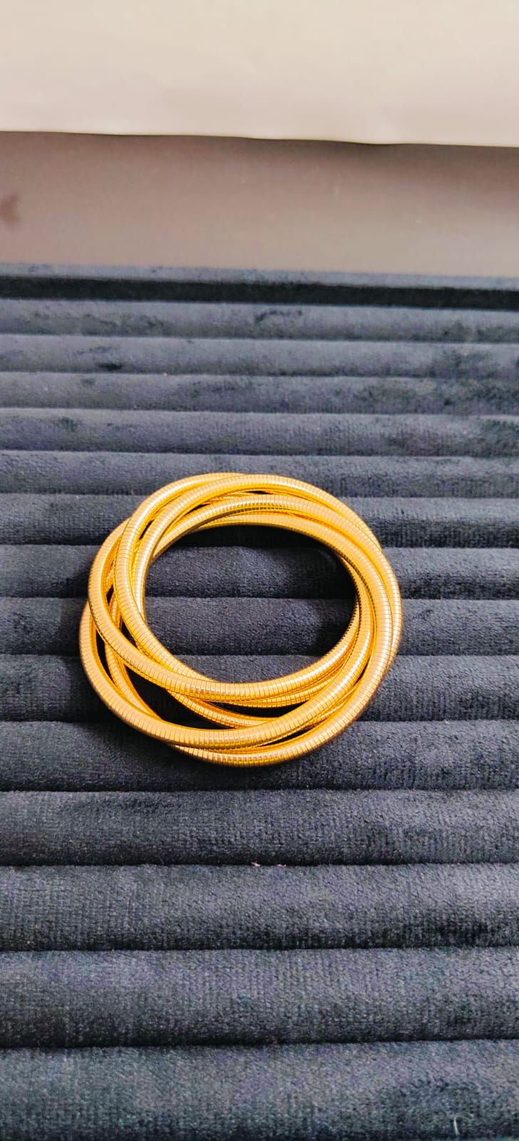 Anti Tarnish Gold Plated Premium Snake Bracelet