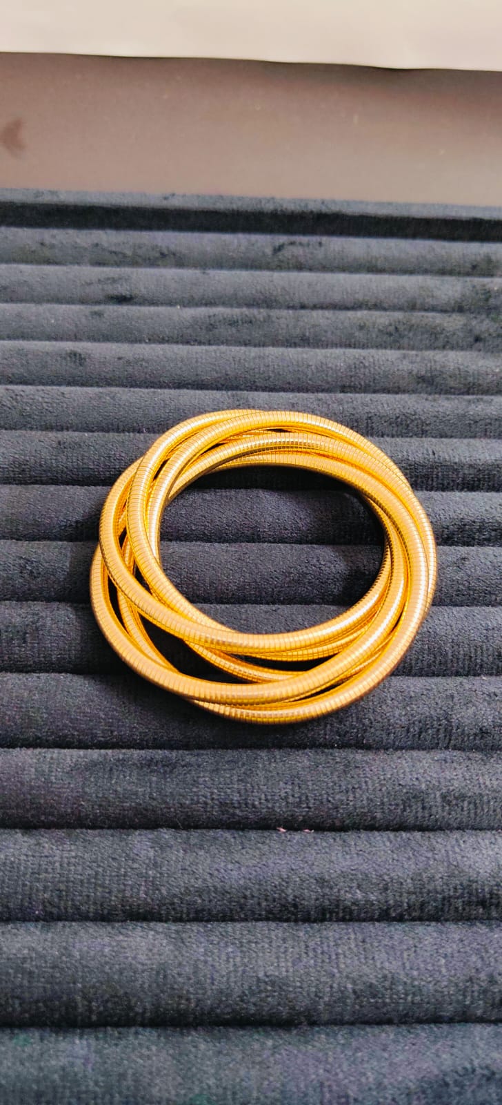 Anti Tarnish Gold Plated Premium Snake Bracelet