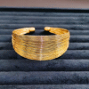 Anti Tarnish Gold Plated Premium Wire Bracelet