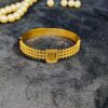 Anti Tarnish Golden Bracelet