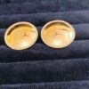 Anti Tarnish Golden Halo Studs