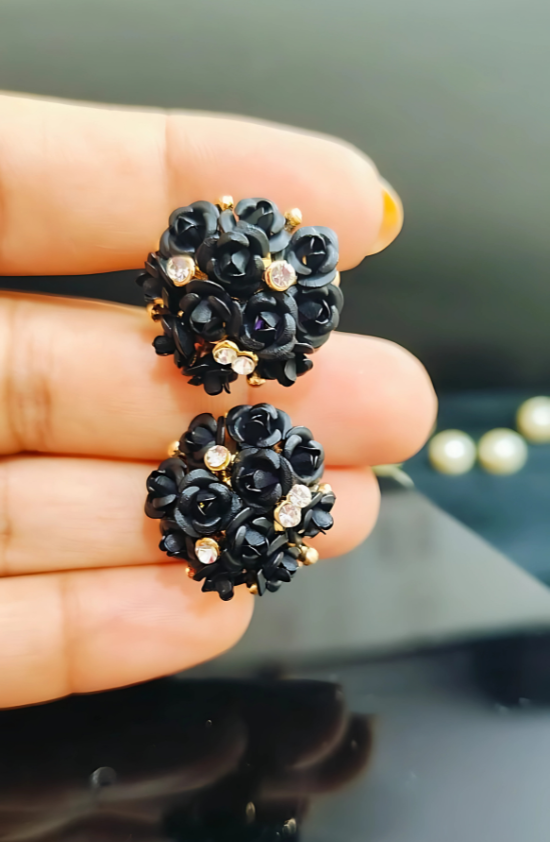 Anti-Tarnish Midnight Meadow Studs