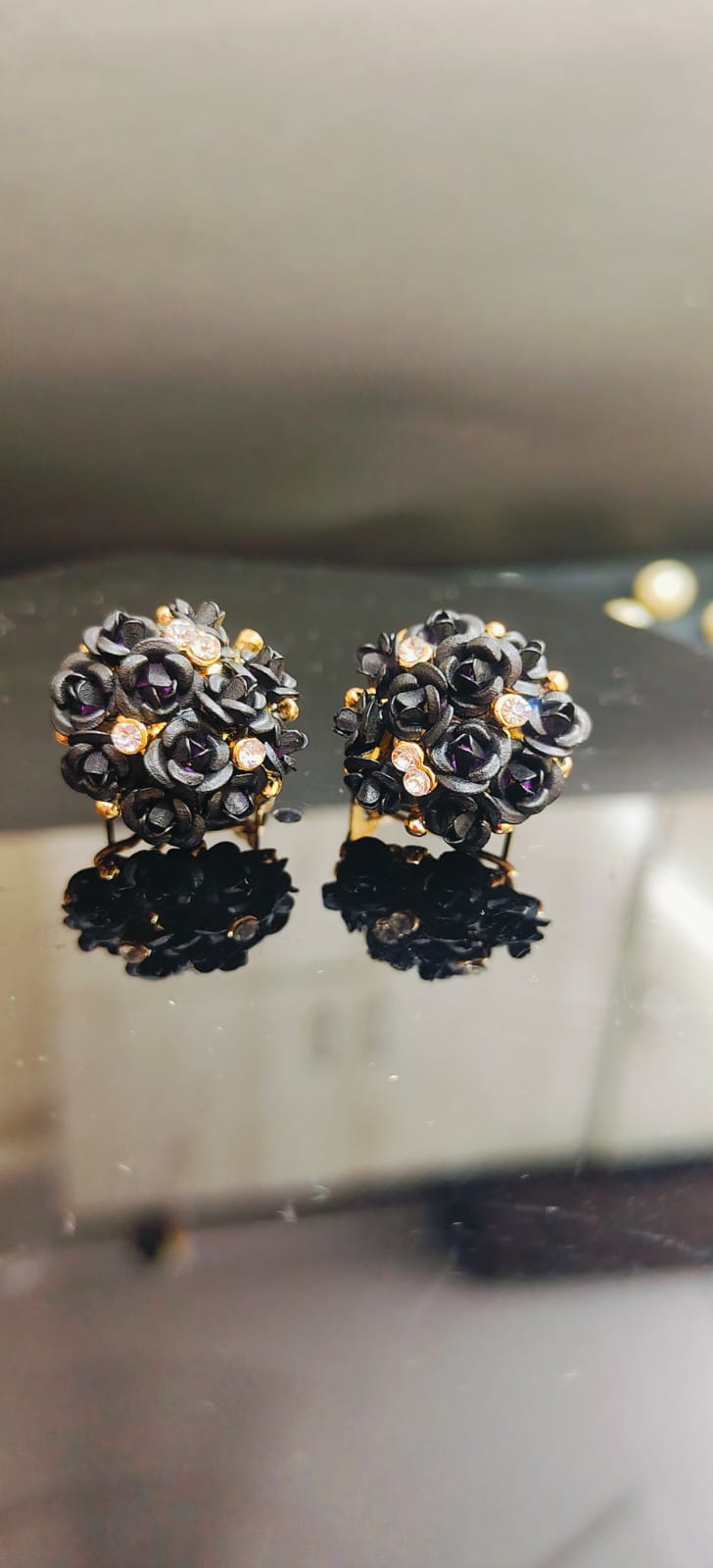 Anti-Tarnish Midnight Meadow Studs
