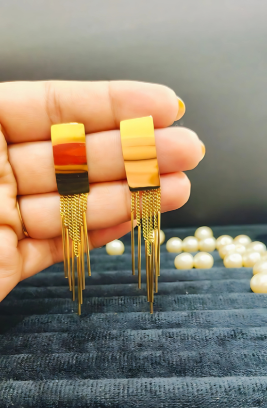 Anti-Tarnish Radiant Chain Dangles