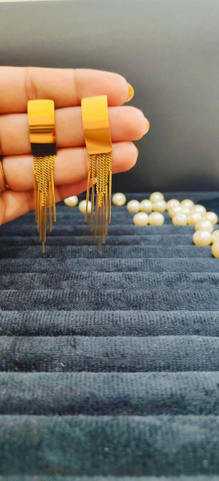 Anti-Tarnish Radiant Chain Dangles