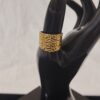 Anti Tarnish Regal Texture Ring