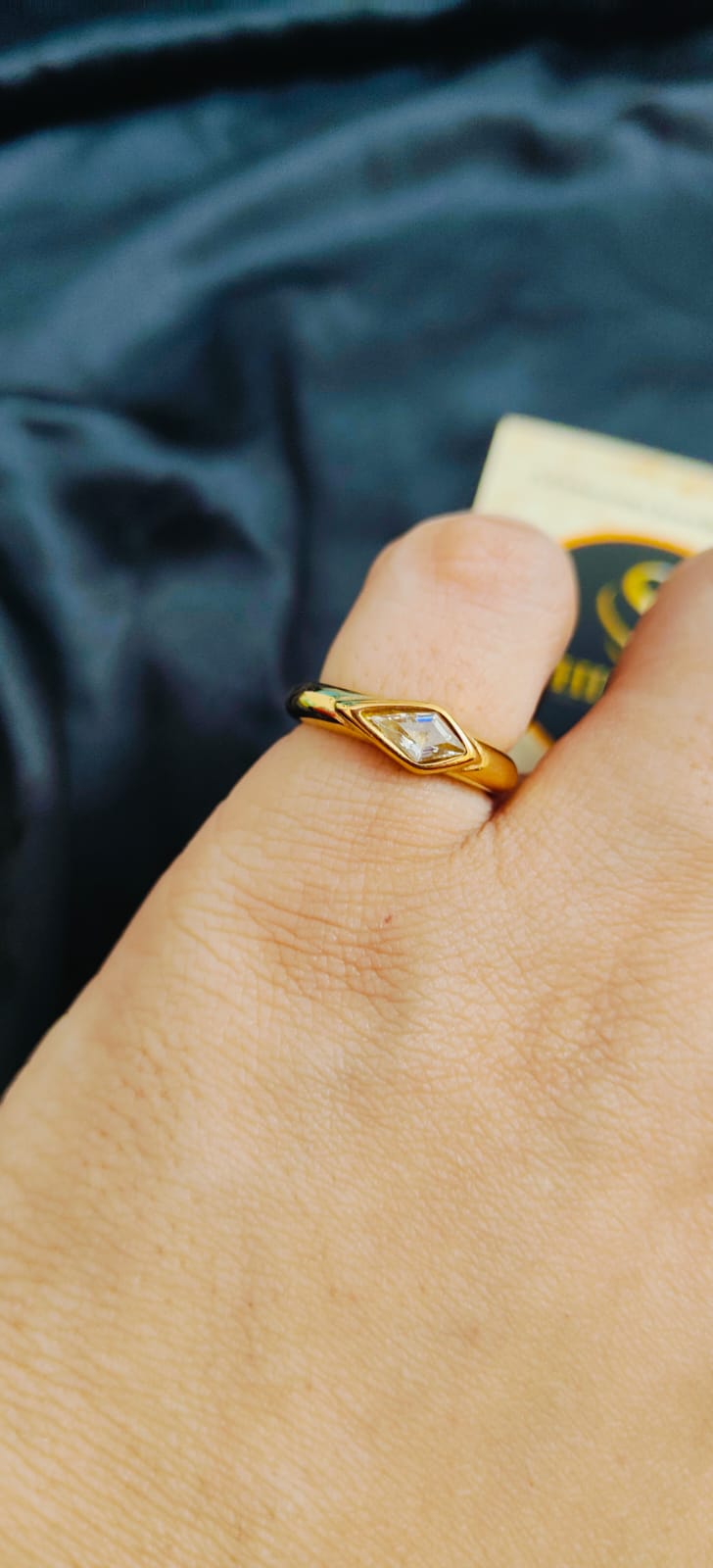 Anti-Tarnish Timeless Spark Ring